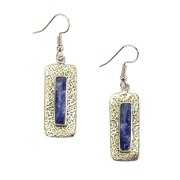 Stone Bar Earring