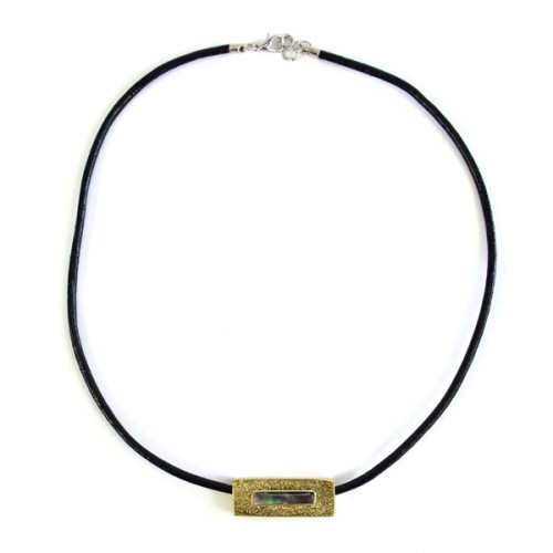 Stone Bar Necklace