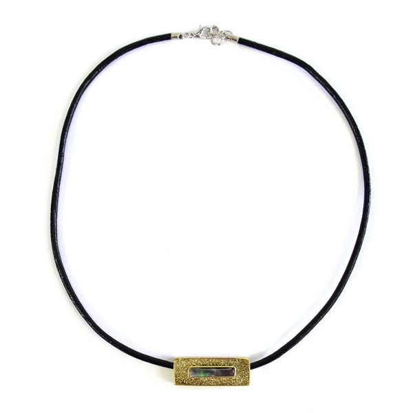 Stone Bar Necklace
