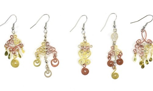 Mixed Metal Earrings