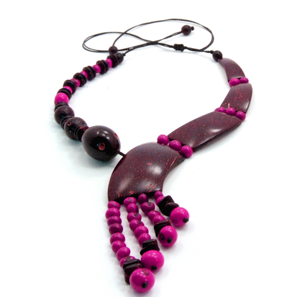 Acaí Asymmetric Necklace