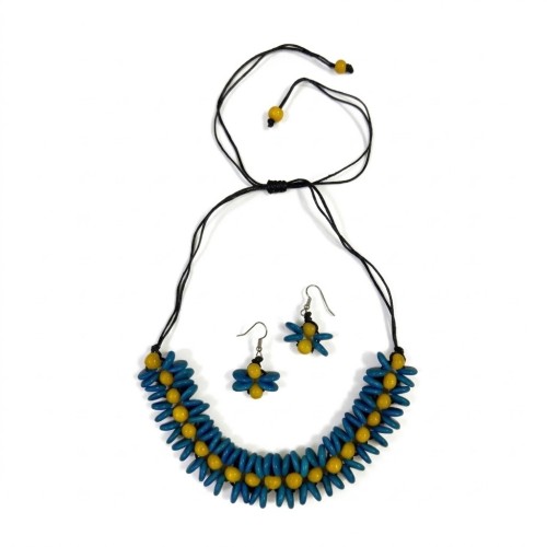 Tagua Abeja Choker Set