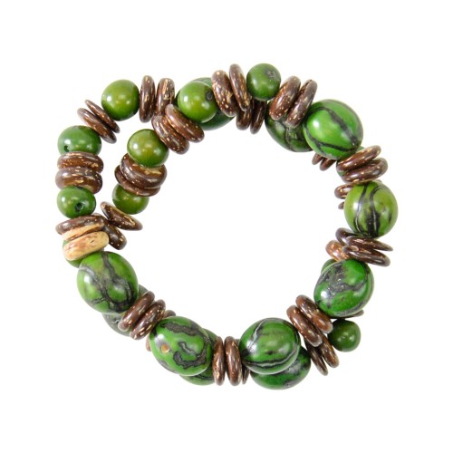 Jungle Three Tier Bracelet