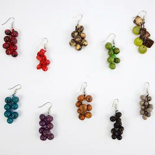 Crocheted Seed Earrings