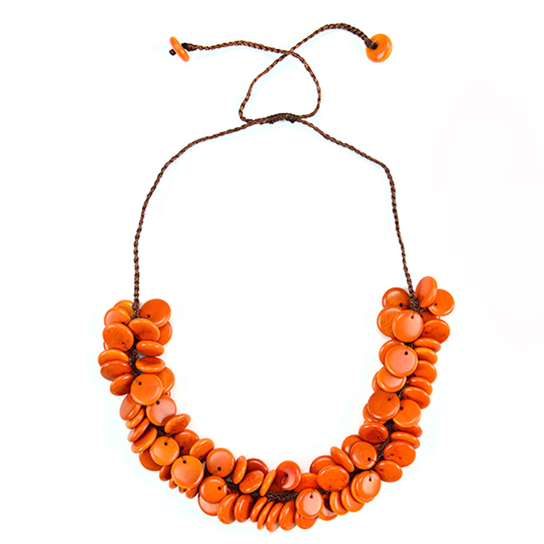Tagua Crocheted Necklace