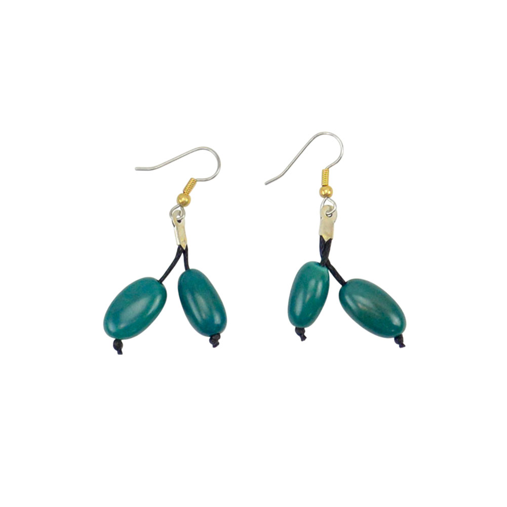 Olive Strand Earrings