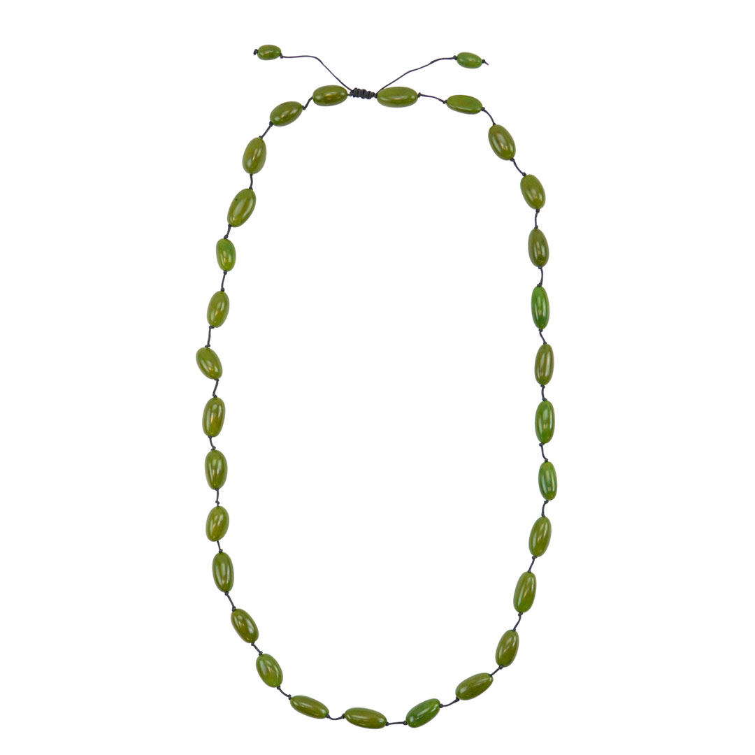 Olive Strand Necklace