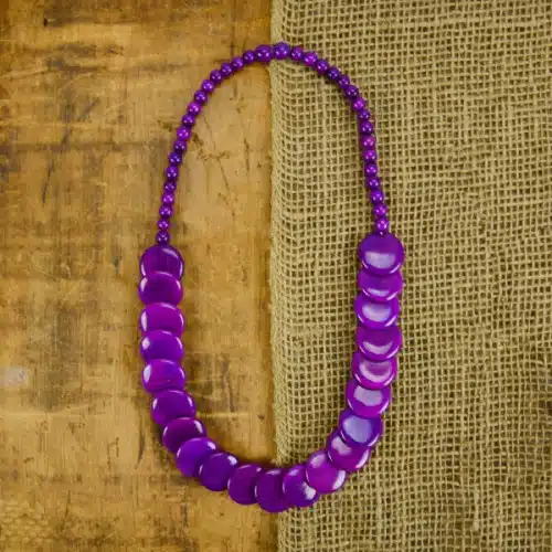 Tagua Silhouette Necklace