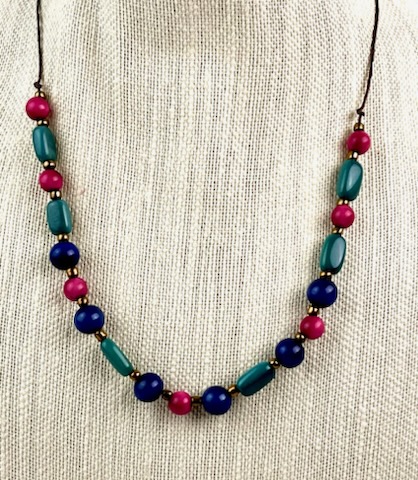 Tagua Morse Necklace