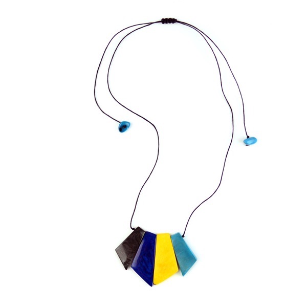 Tagua Tetra Necklace