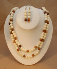 Tagua Pearl Set