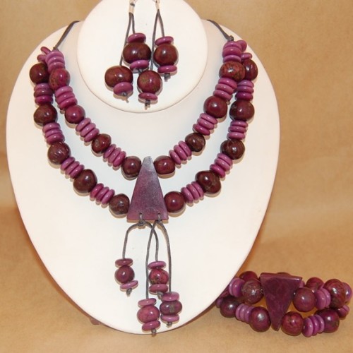 Tagua Magdalena Triangle 3 pc Set