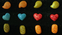 Tagua Stud Earring Bundle (5)