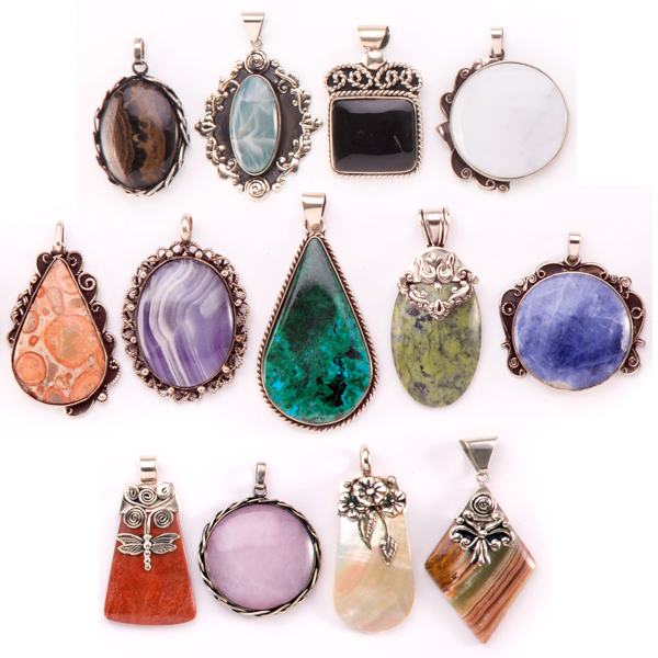 Ornate Stone Necklace