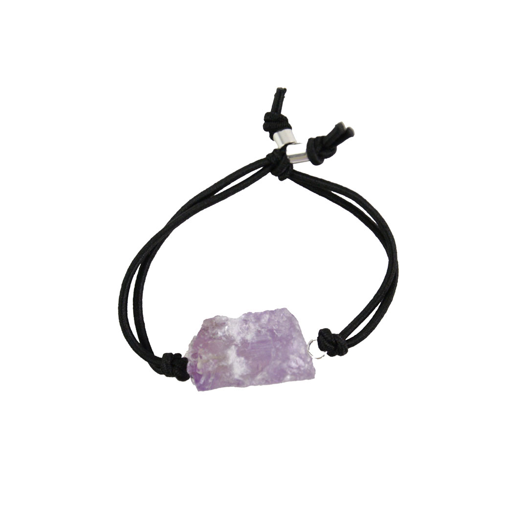Simple Rough Mineral Bracelet