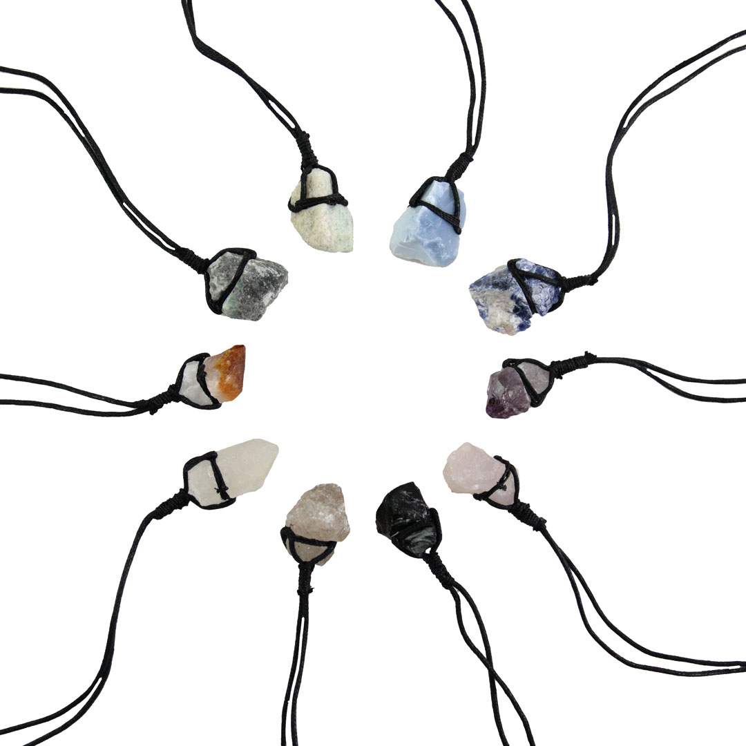 Simple Rough Mineral Necklace