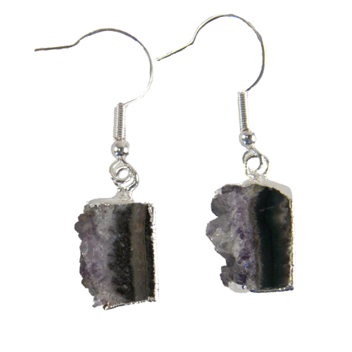 Geode Slice Earrings