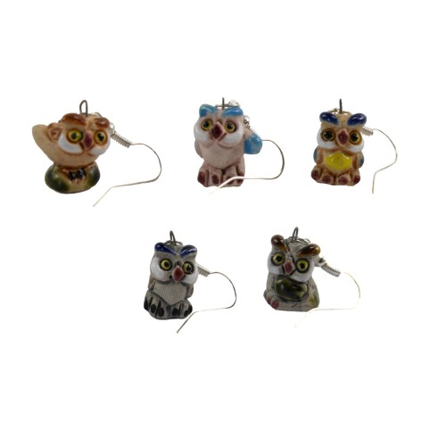 Ceramic Critter Earrings