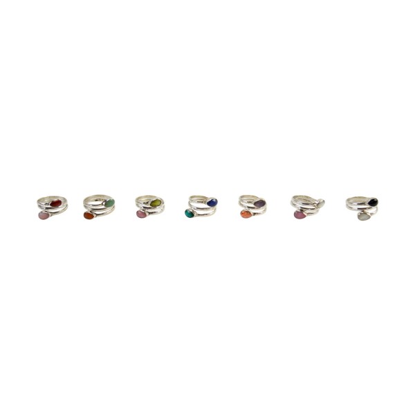 Sterling Silver Serpent Rings