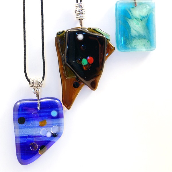 Recycled Glass Necklace