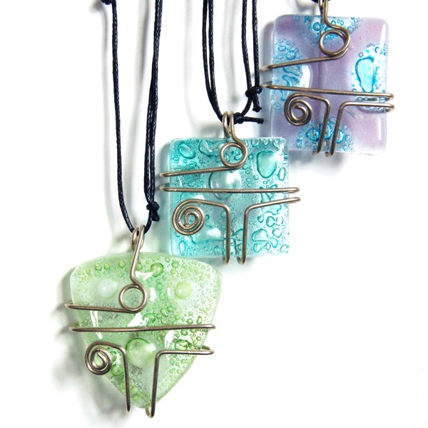 Art Glass Necklace