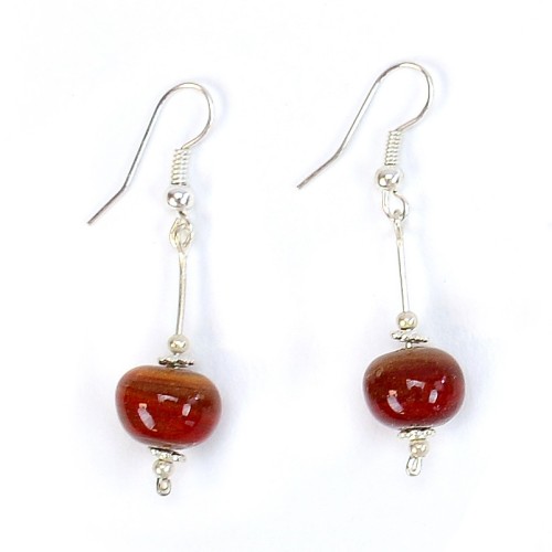 Recycled Glass Earrings
