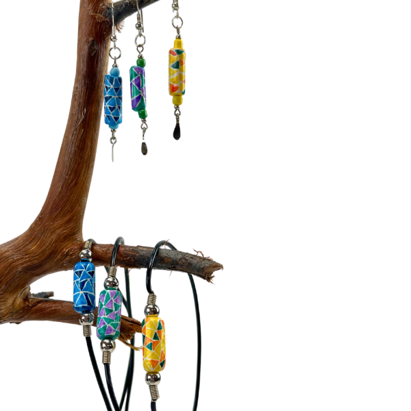Painted Bead Set