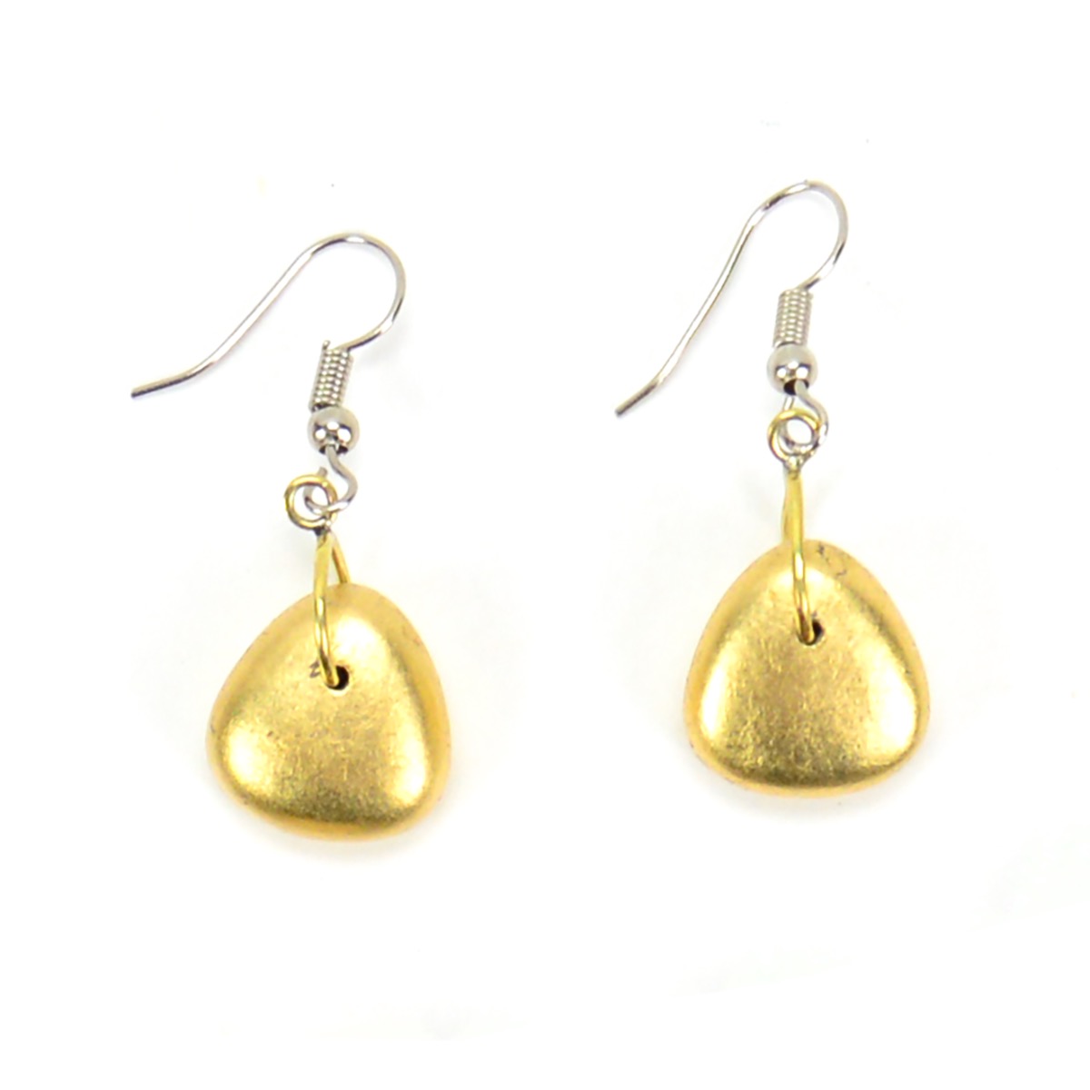 Gilded Spiral Earrings