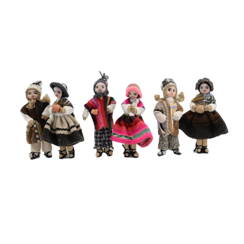 Recycled 3.5" Fabric Doll