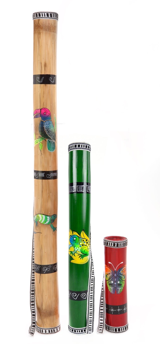 Ecuadorian Painted Rainstick - S