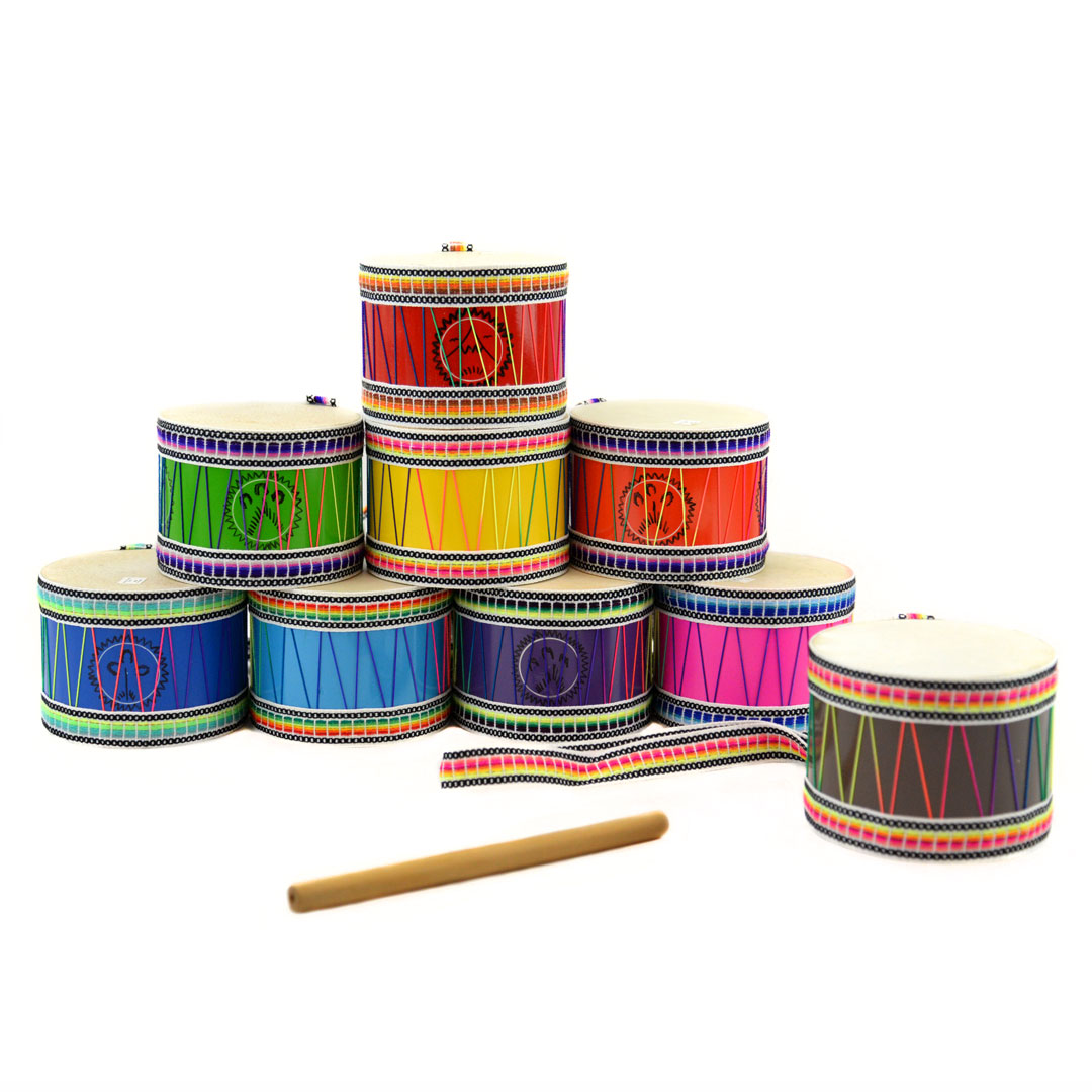 Drum with Striker - 4" x 5"