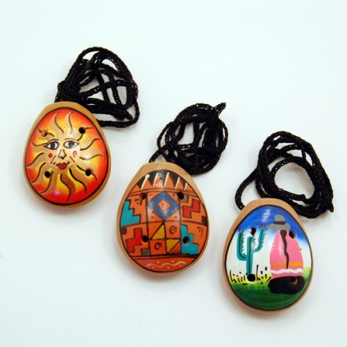 Ceramic Ocarina Necklace