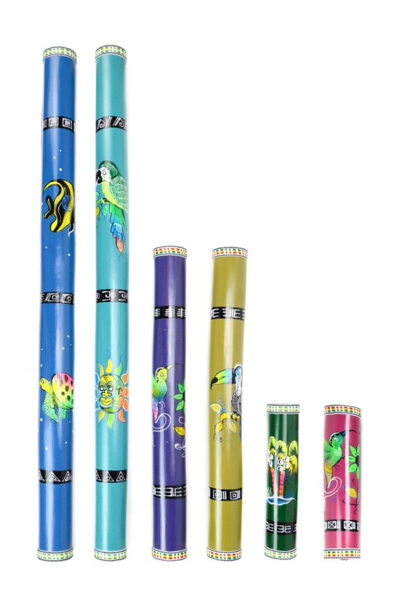 Ecuadorian Painted Rainstick - M