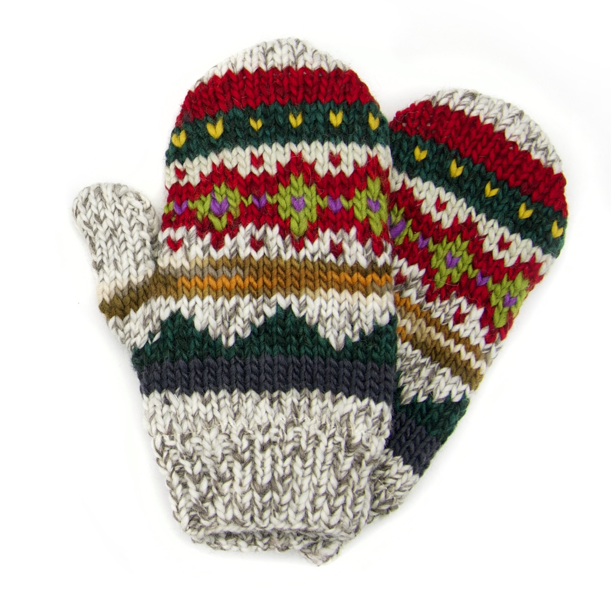 Classic Fleece Lined Wool Mittens