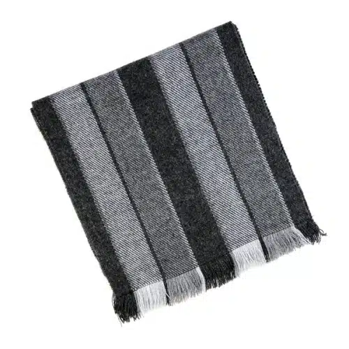 Striped Alpaca Blend Scarf