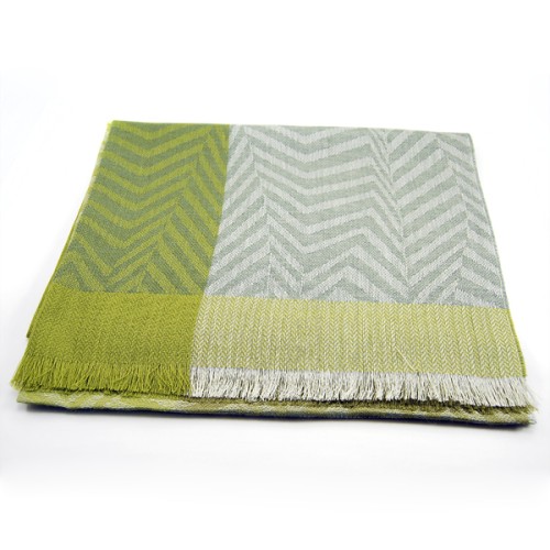 Alpaca Silk Chartreuse Wrap