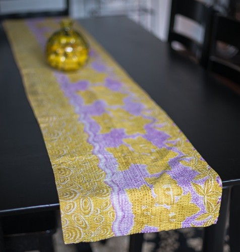 Kantha Table Runner (14x80")