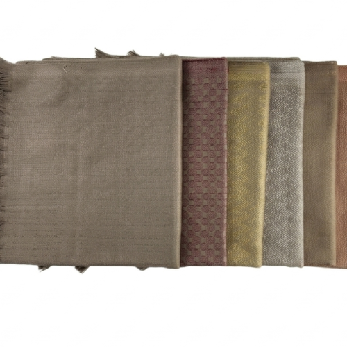 Cotton Blend Flat Scarf