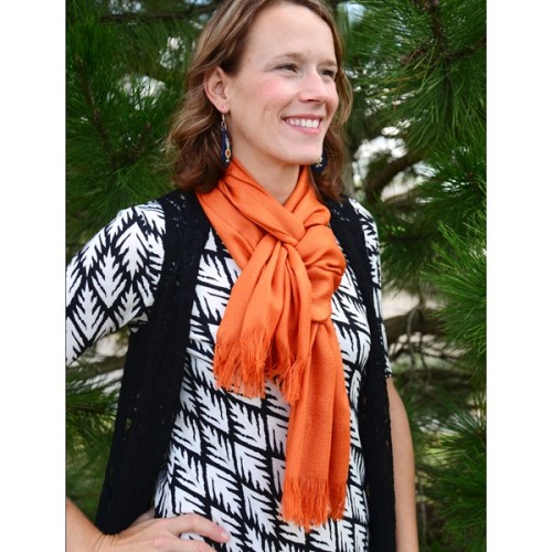 Flat Acrylic Scarf