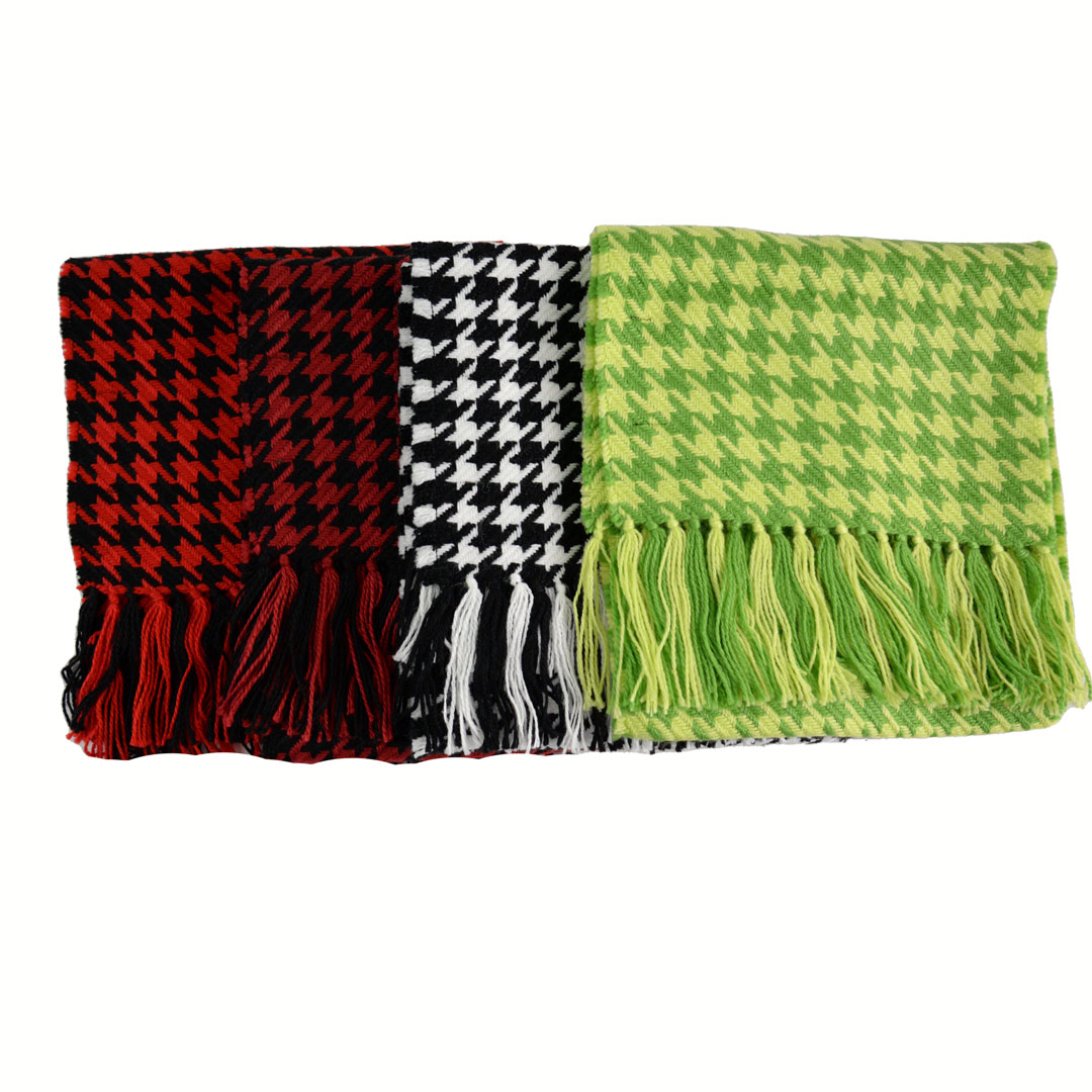 Houndstooth Scarf