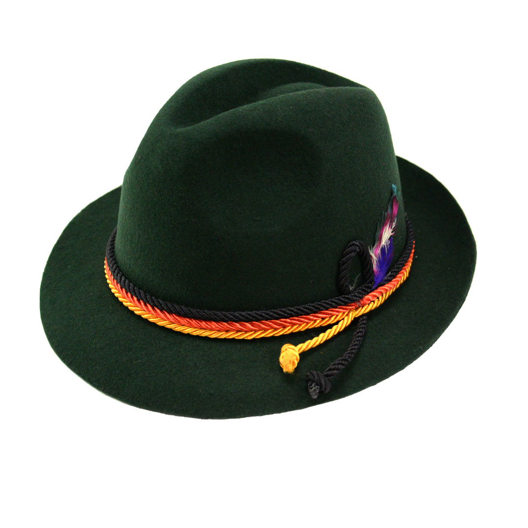 Bavarian Tyrolean Wool Hat