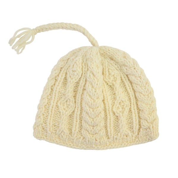 Cable Knit Lined Bowl Hat