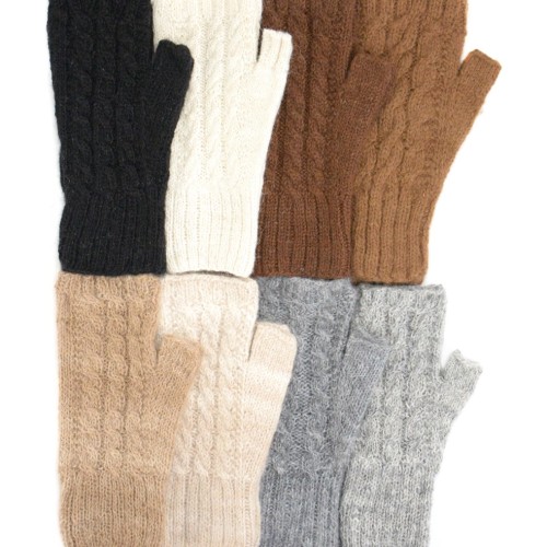 100% Hand-spun Alpaca Handwarmers