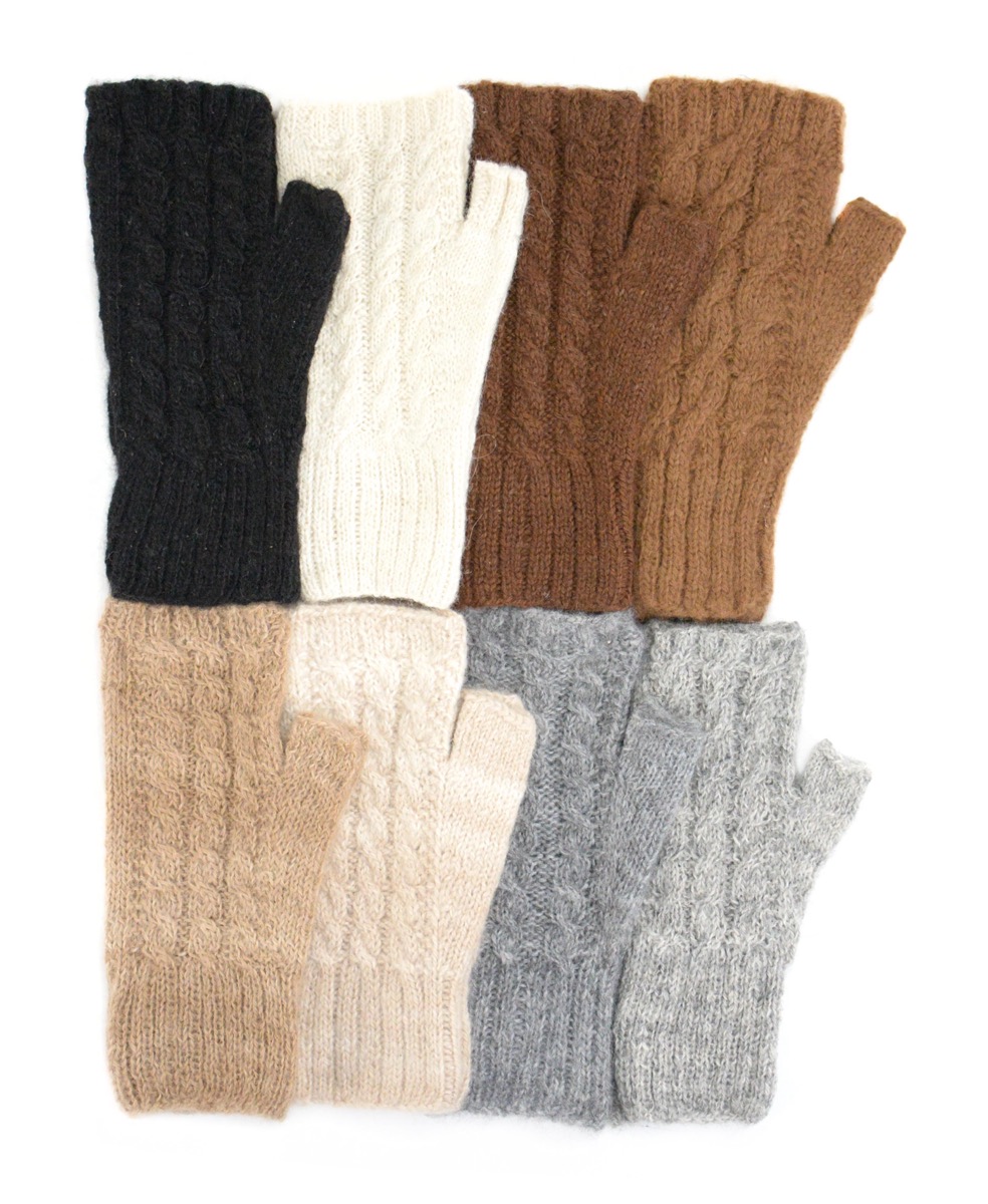 100% Hand-spun Alpaca Handwarmers