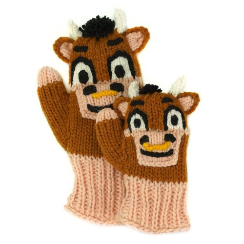 Fleece Animal Mittens