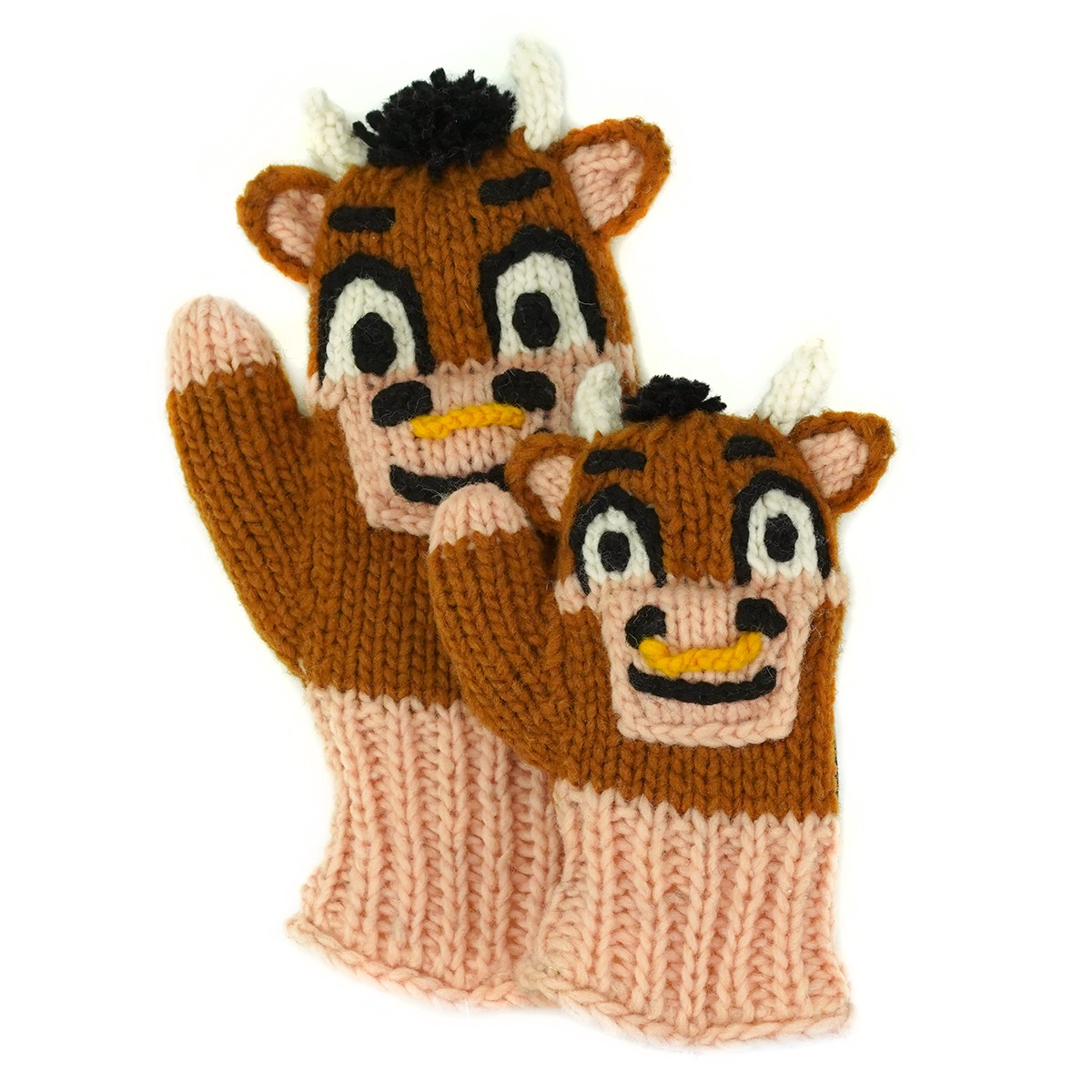 Fleece Animal Mittens