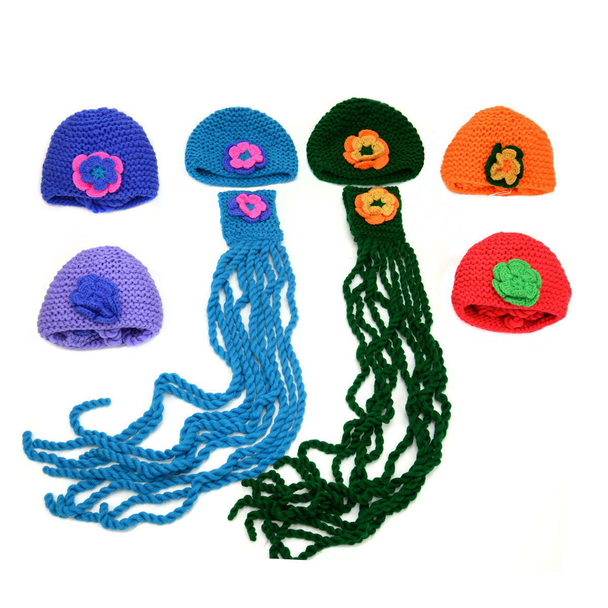 Kids Twisted Yarn Set Bundle of 6