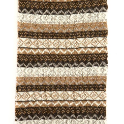 100% Baby Alpaca Patterned Scarves