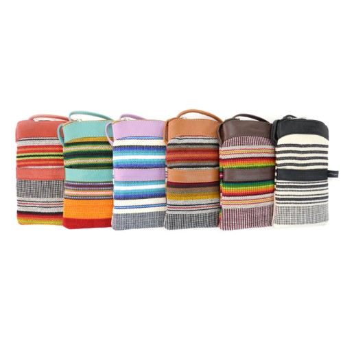 Fabric/Leather Phone Pouch