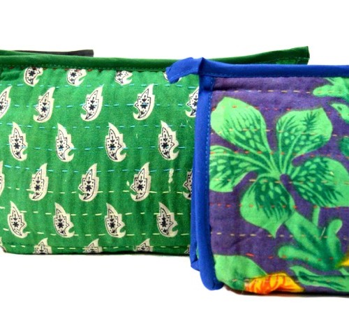 Kantha Toiletry Bag - M